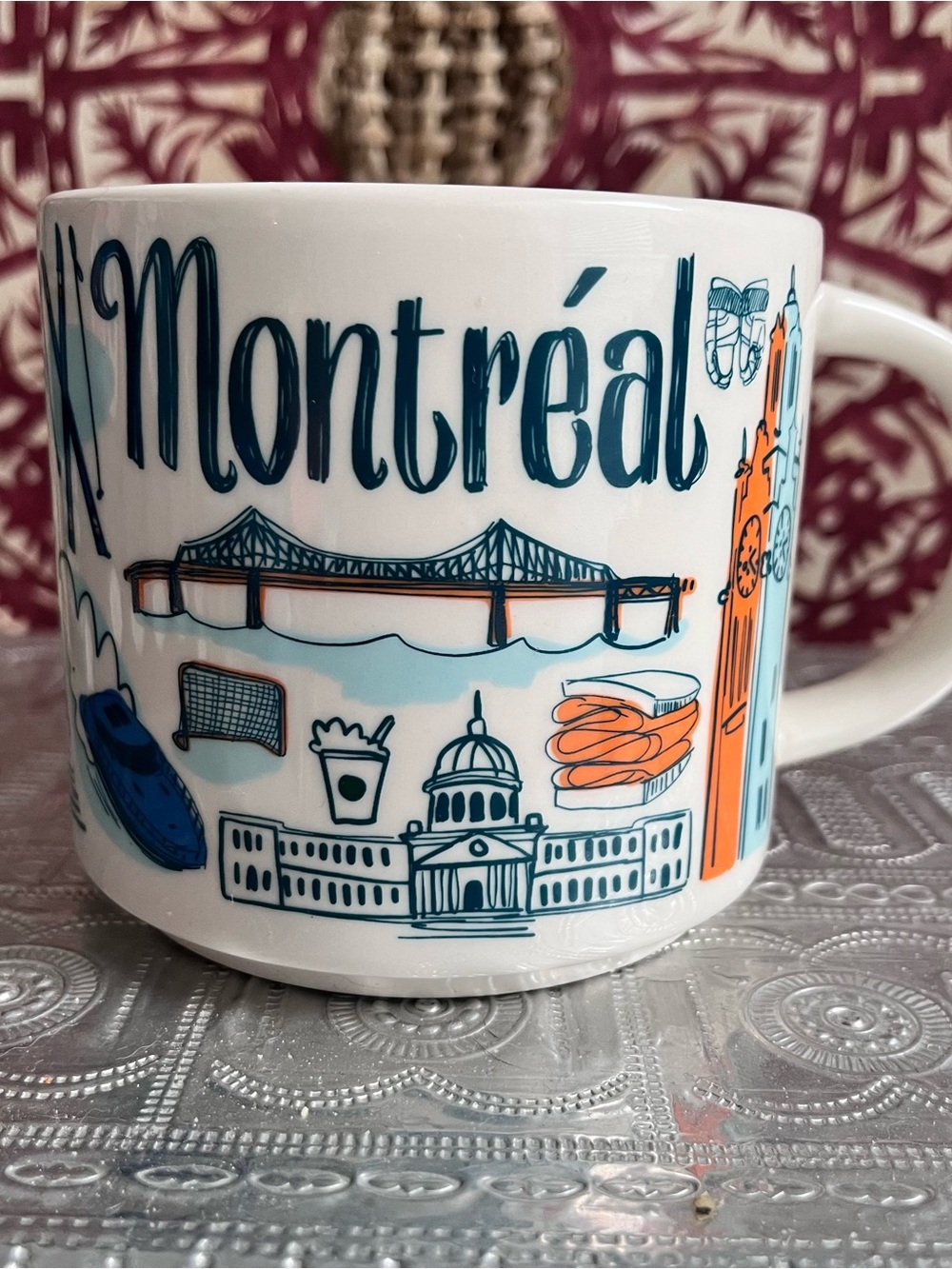 Starbucks Been There Series Montreal ceramic coffee mug